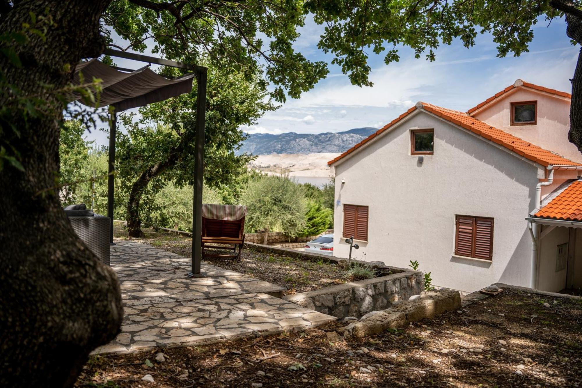 Villa Pag Dubrava Relax With Pool Bosana ภายนอก รูปภาพ
