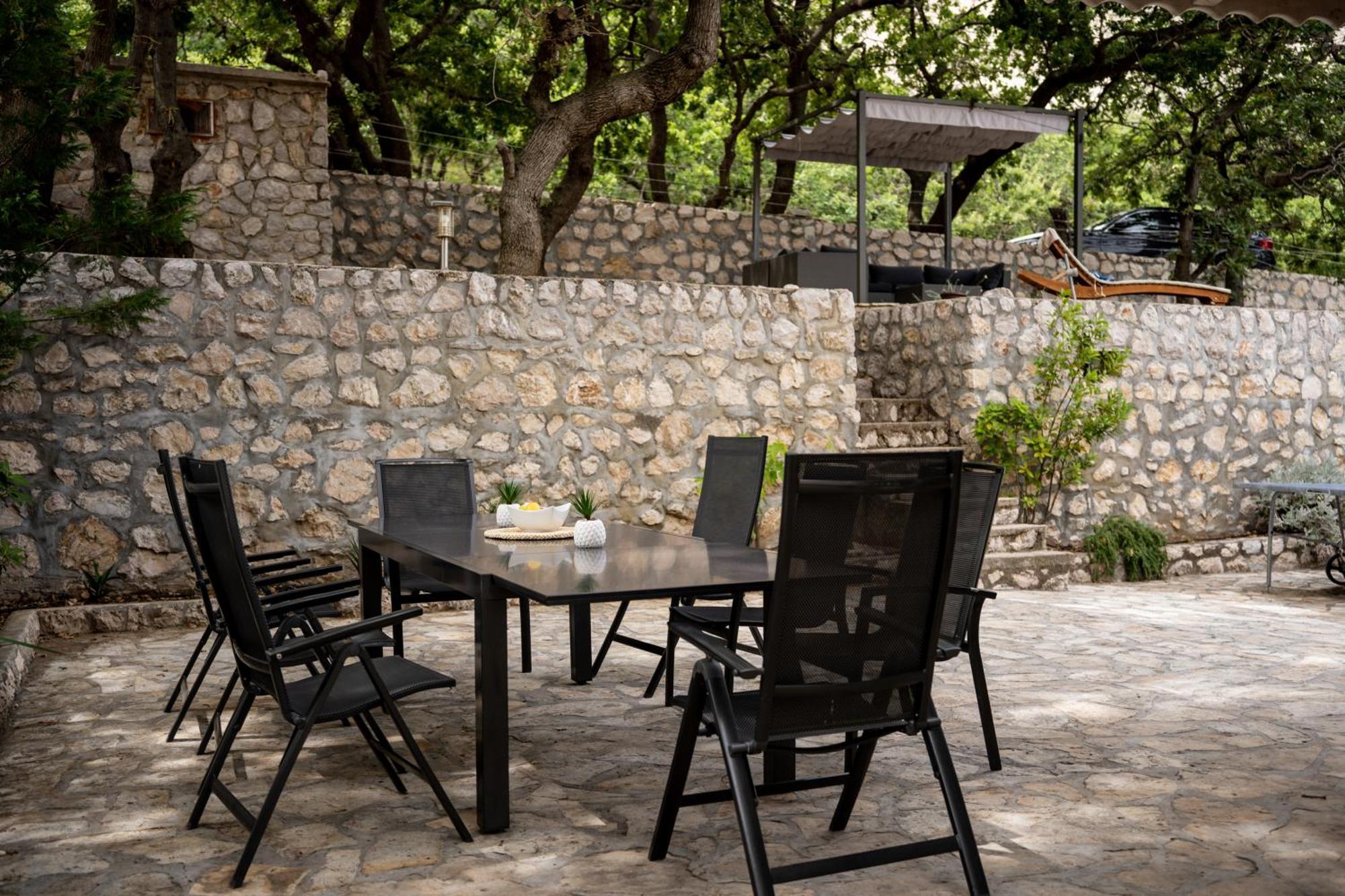Villa Pag Dubrava Relax With Pool Bosana ภายนอก รูปภาพ