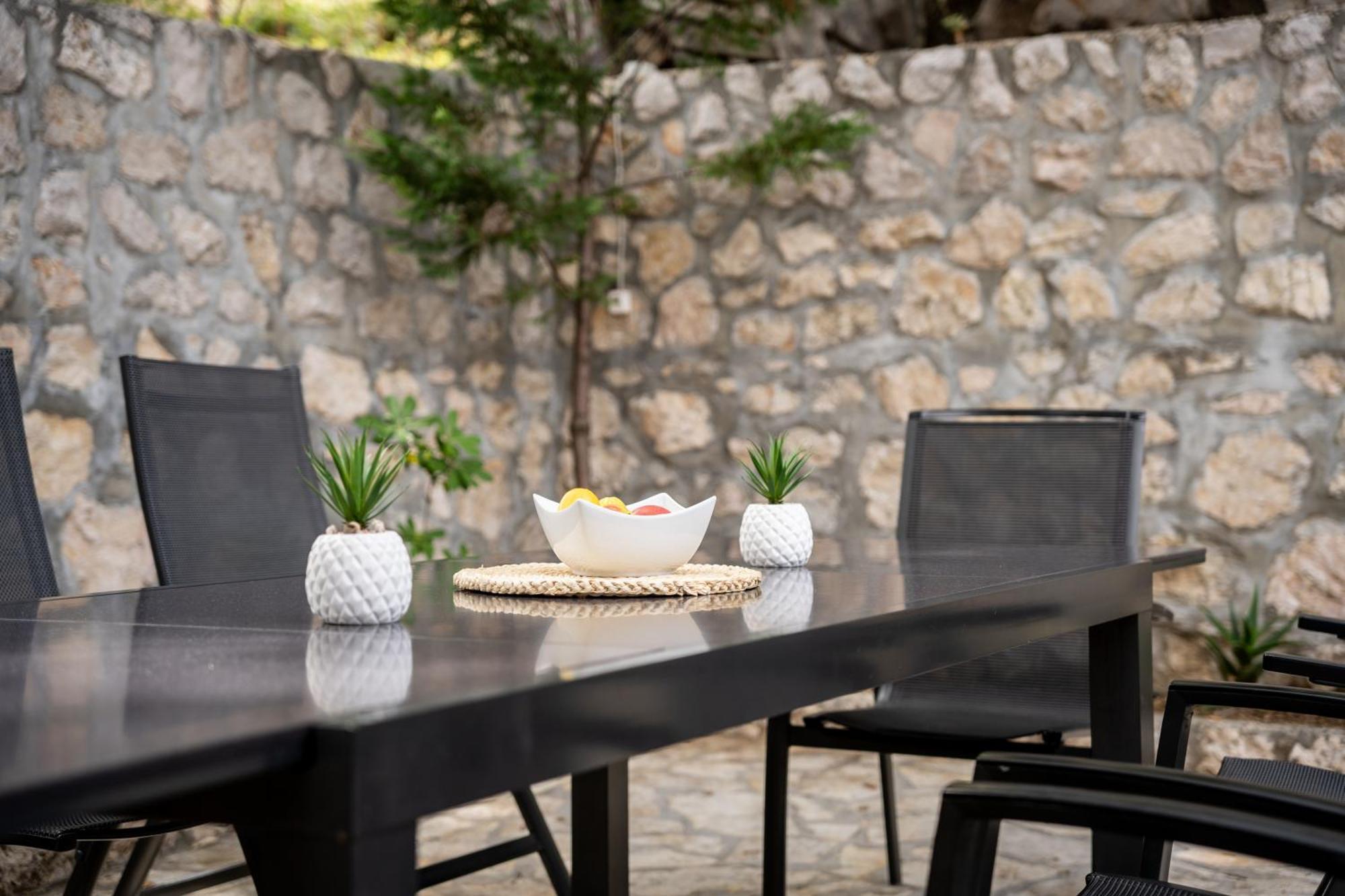 Villa Pag Dubrava Relax With Pool Bosana ภายนอก รูปภาพ