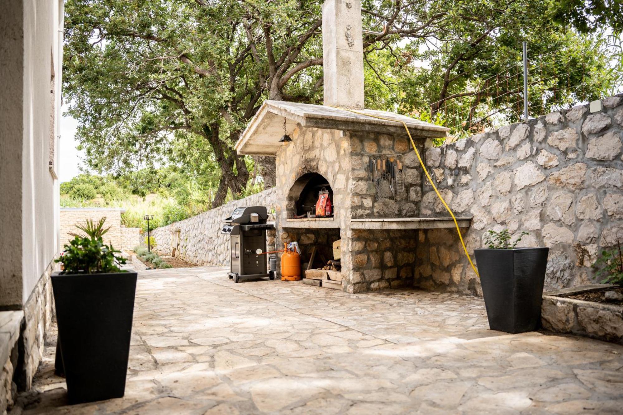 Villa Pag Dubrava Relax With Pool Bosana ภายนอก รูปภาพ