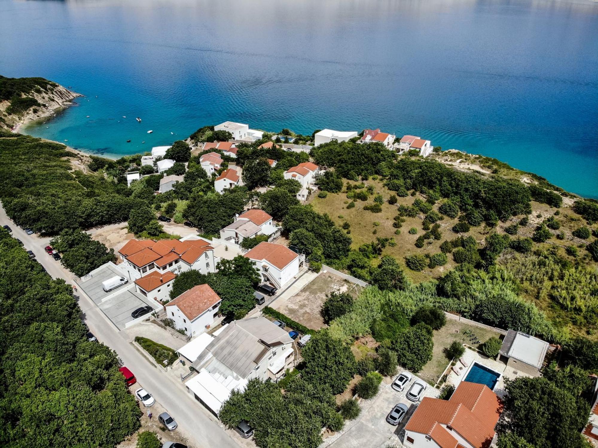 Villa Pag Dubrava Relax With Pool Bosana ภายนอก รูปภาพ