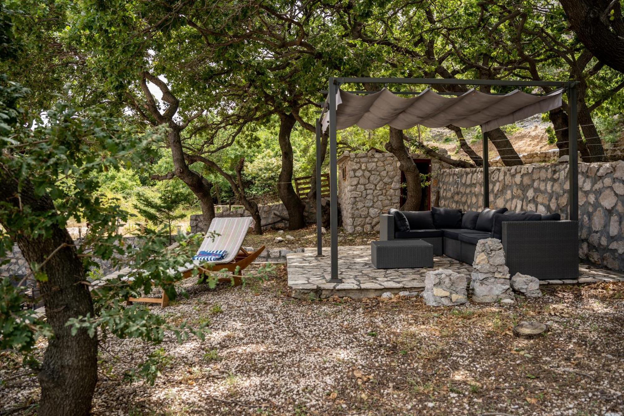 Villa Pag Dubrava Relax With Pool Bosana ภายนอก รูปภาพ