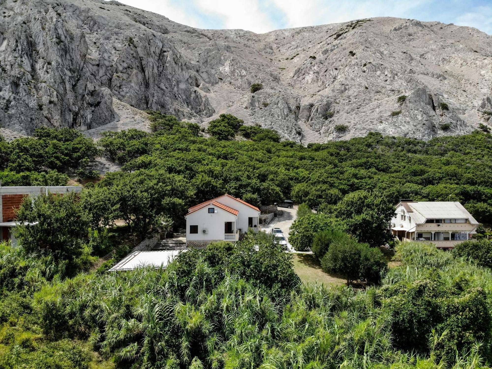 Villa Pag Dubrava Relax With Pool Bosana ภายนอก รูปภาพ
